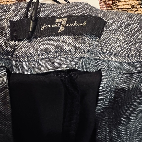 NWT 7 For All Mankind women’s black pants size 32 - Picture 8 of 13
